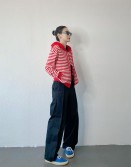 Black Side Pleated Pant #250213